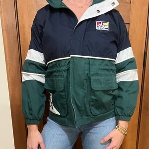 Colorblock Windbreaker Jacket